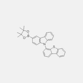 9-(dibenzo[b,d]thiophen-4-yl)-3-(4,4,5,5-tetramethyl-1,3,2-dioxaborolan-2-yl)-9H-carbazole